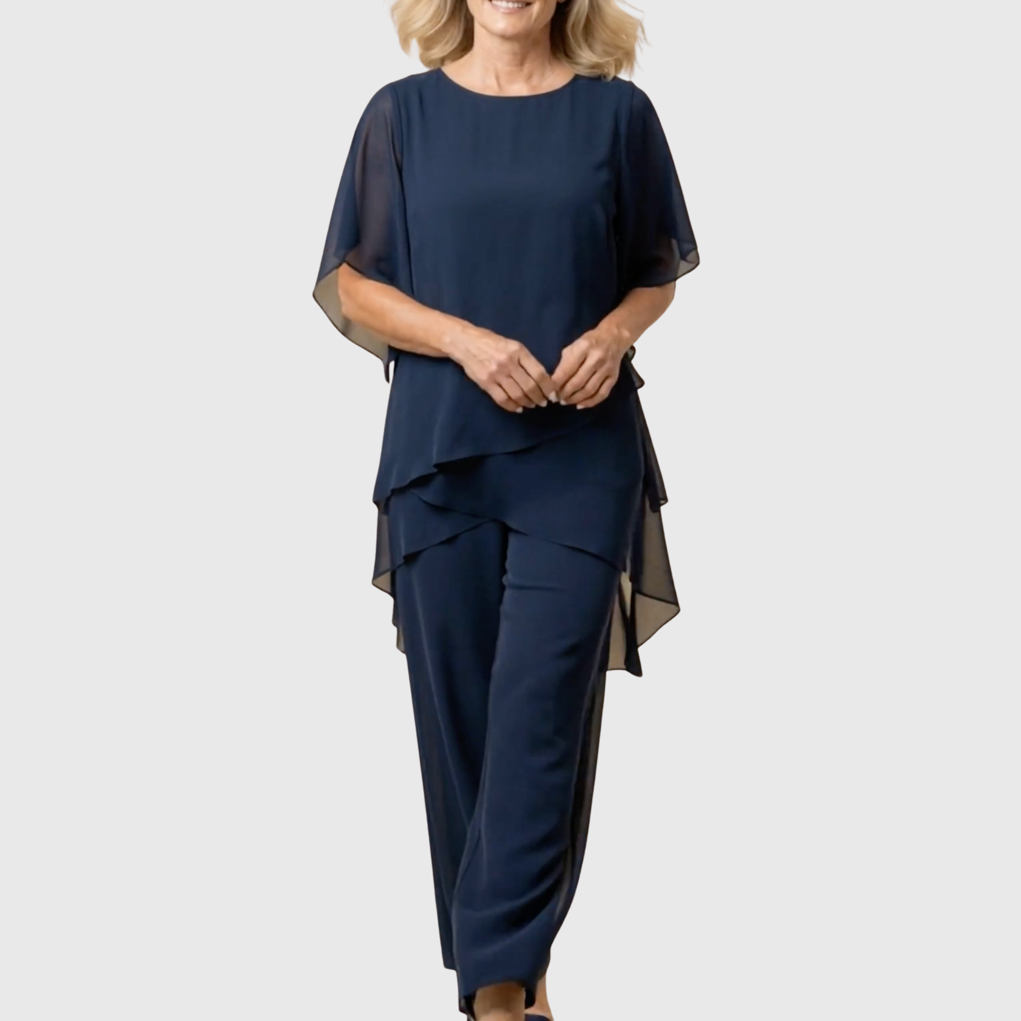 ELARA | Vloeibare Palazzo Set voor Elegante Comfort en Stijl