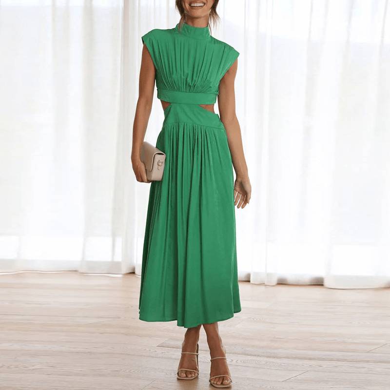 ALMA | Elegante en Vloeiende Lange Jurk voor Elke Gelegenheid