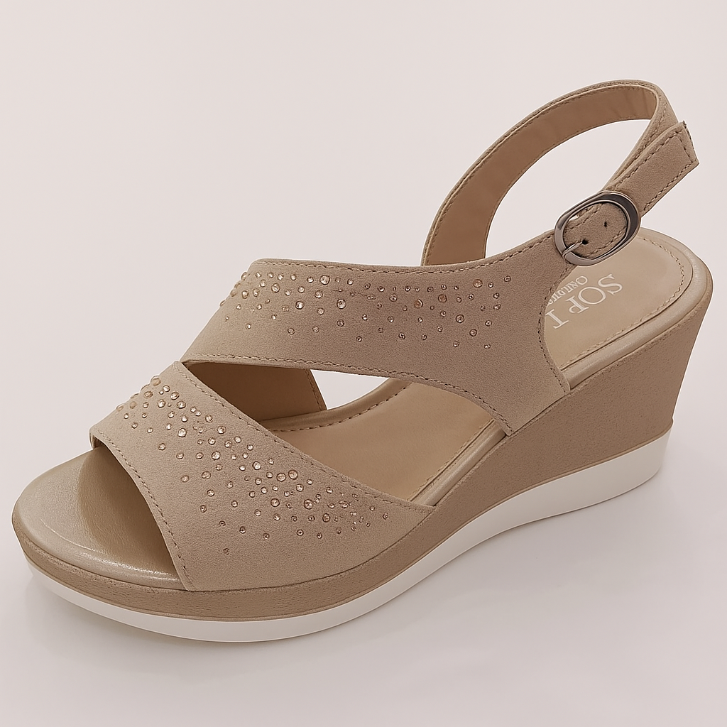 Sia - Dames comfort sandaal
