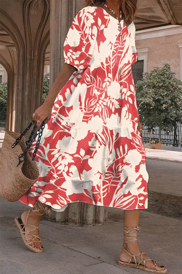 Iris | Elegante en Comfortabele Midi Jurk