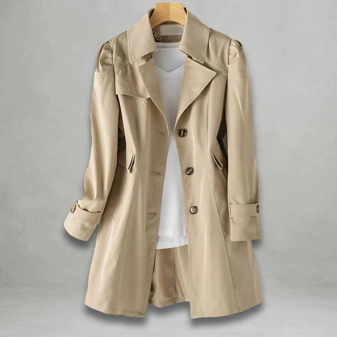 Daniela™ | Trenchcoat Dames Licht en Verfijnd voor het Middenseizoen