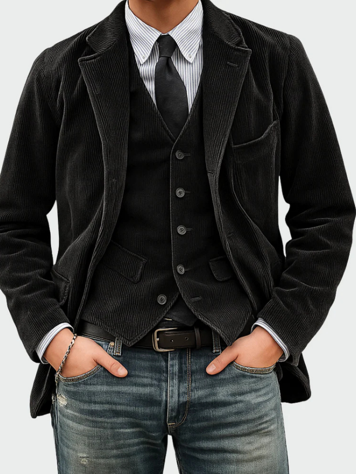 Tommyâ„¢ | Compleet 2-delig: Blazer en Gilet van Velvet