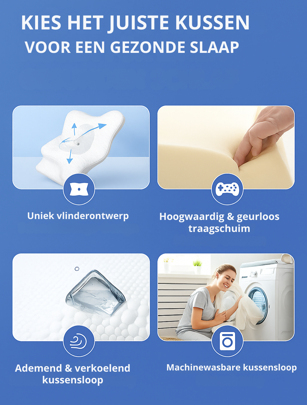 Lunava™ Ergonomisch Kussen