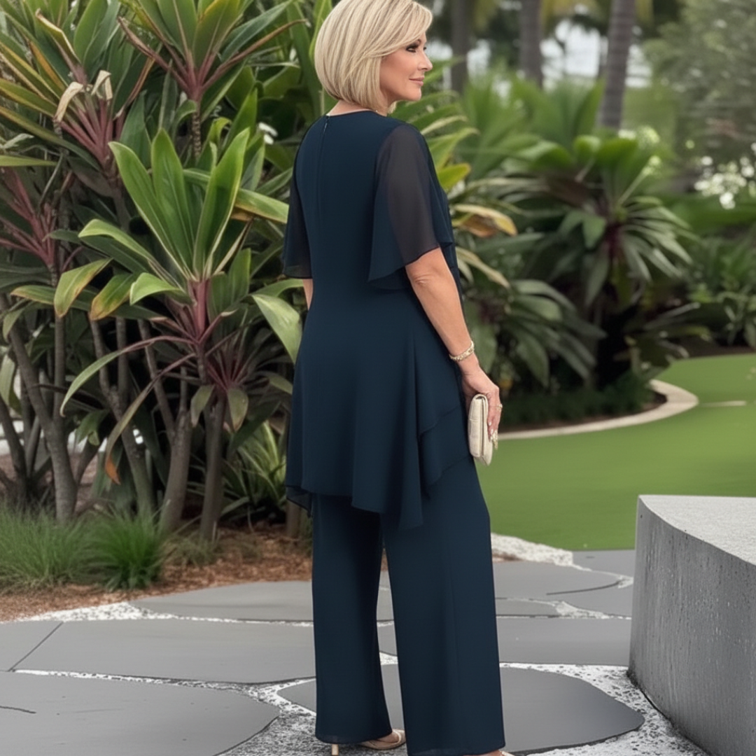 Herlene | Chic Set Top en Irreguliere Broek