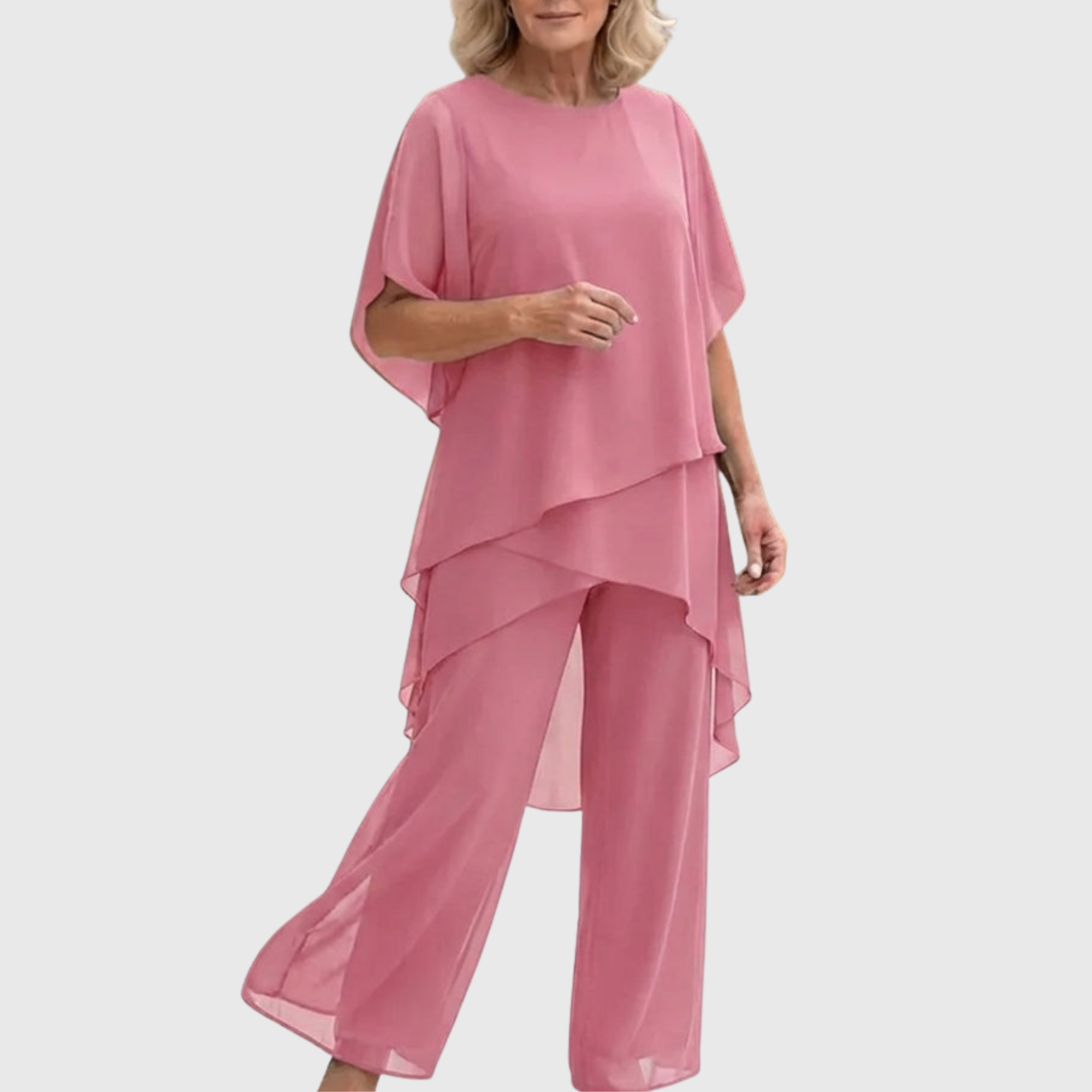 ELARA | Vloeibare Palazzo Set voor Elegante Comfort en Stijl