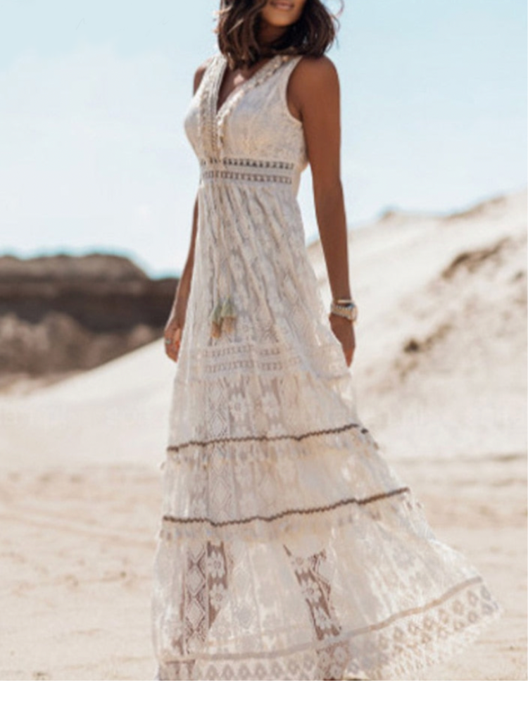 RAFFAELLA | Elegante Lange Jurk met Flatterende Pasvorm en Verfijnde Stijl voor Speciale Gelegenheden