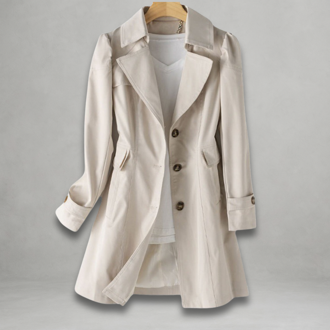 Daniela™ | Trenchcoat Dames Licht en Verfijnd voor het Middenseizoen