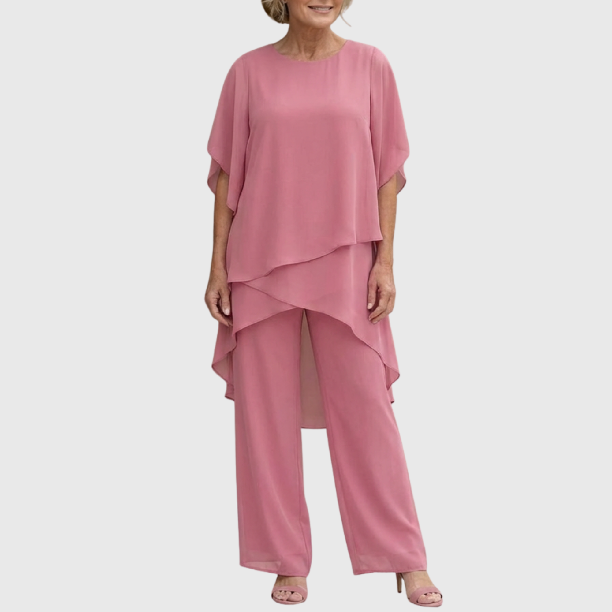 ELARA | Vloeibare Palazzo Set voor Elegante Comfort en Stijl