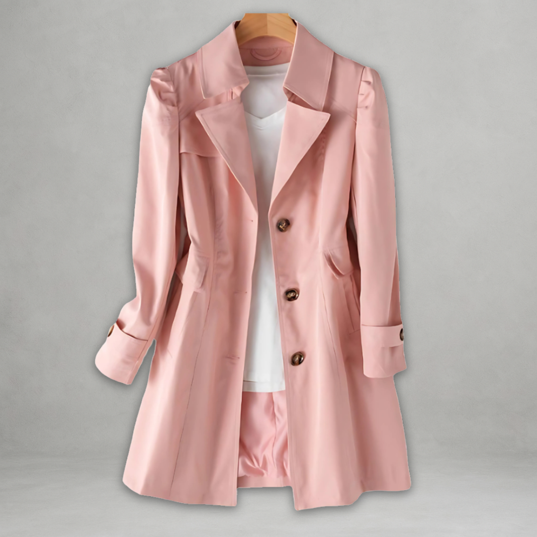 Daniela™ | Trenchcoat Dames Licht en Verfijnd voor het Middenseizoen