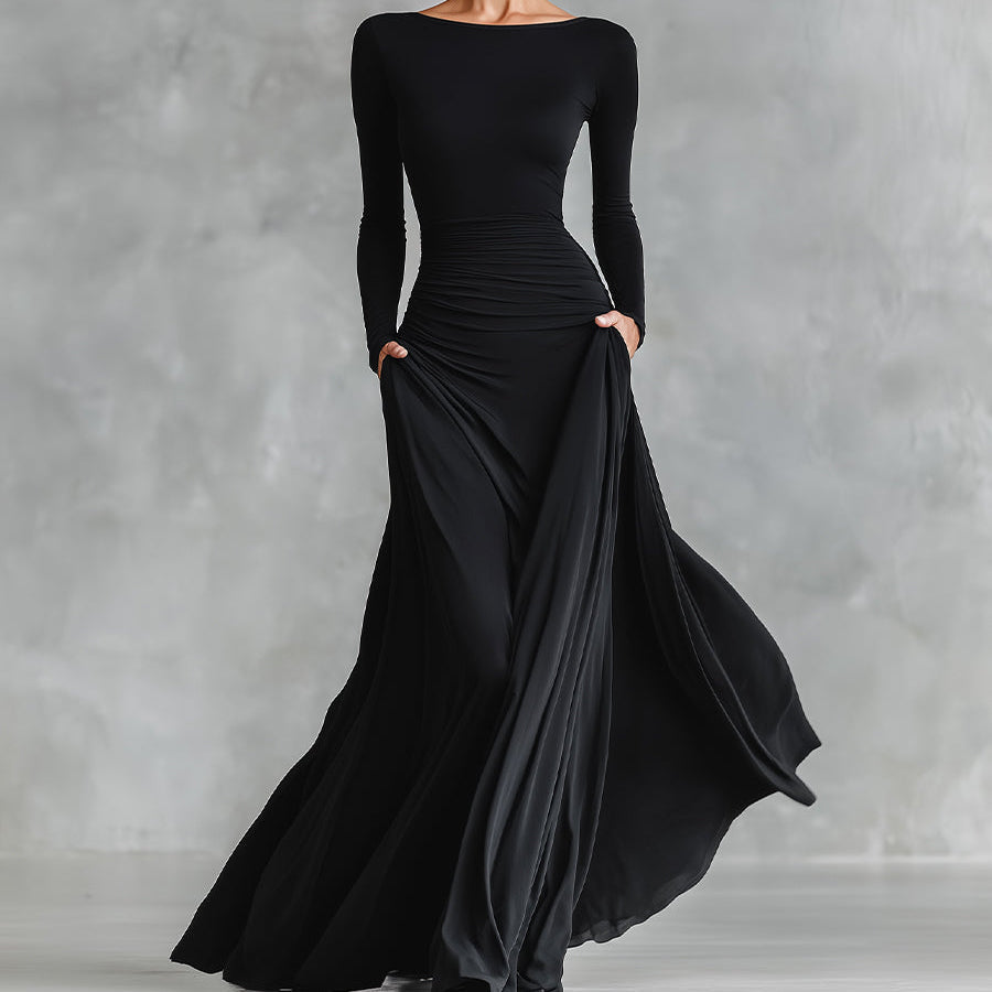 Rubi | Elegante maxi-jurk die niet strak zit en mooi valt op het figuur