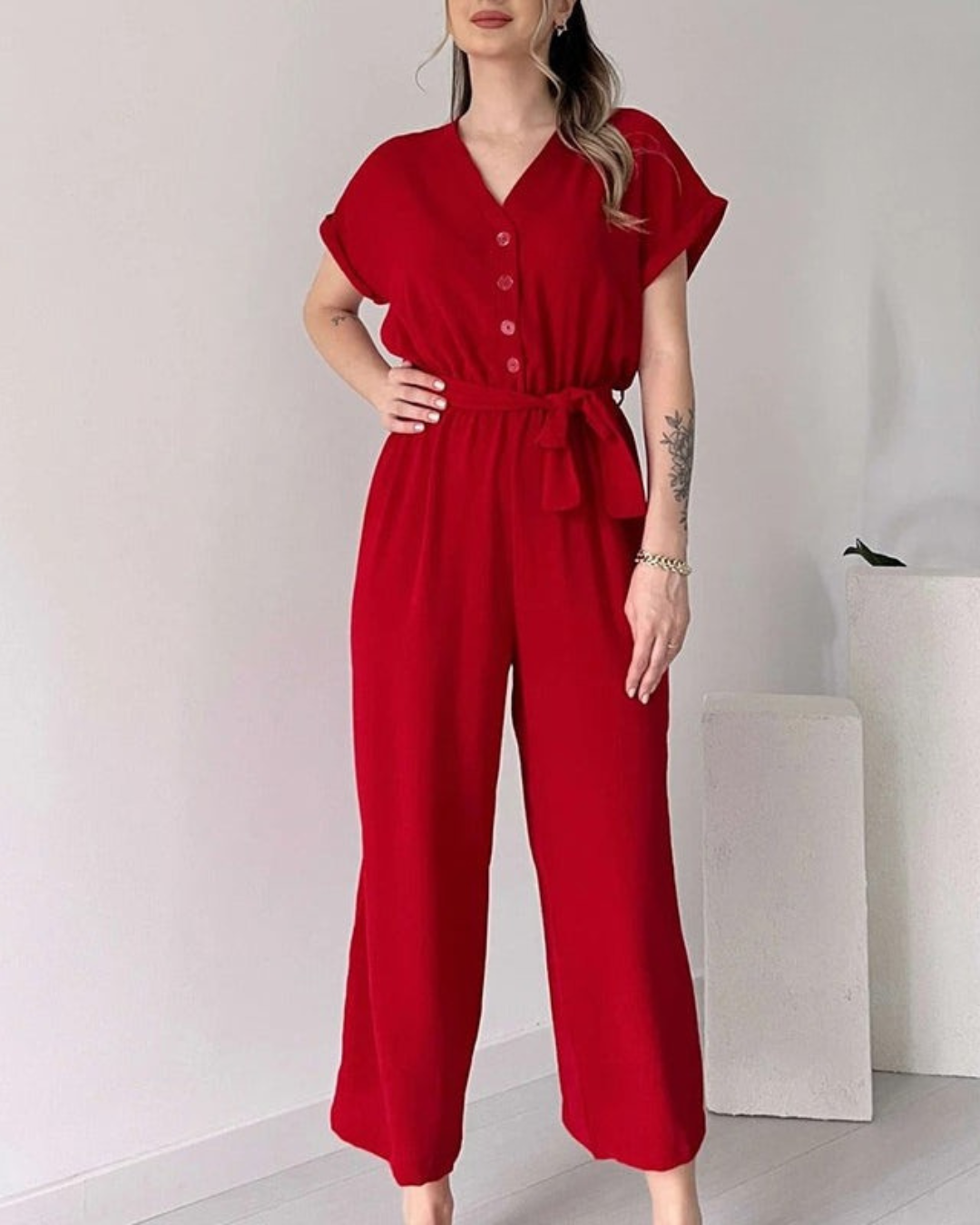 SOFIA | Elegante en Comfortabele Jumpsuit met Vloeiende Snit