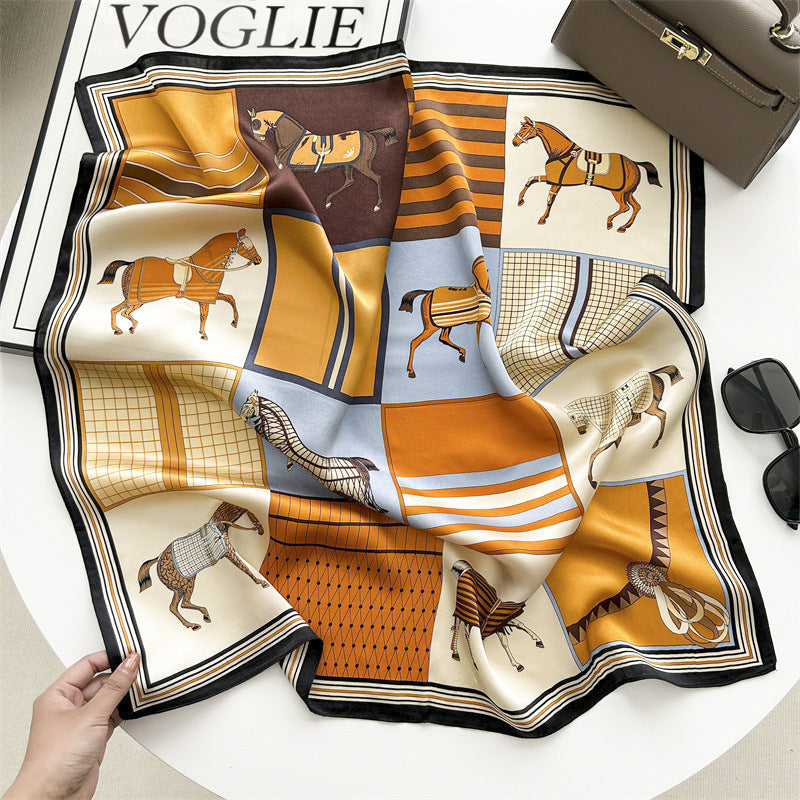 Caterina | Elegante Maxi Sjaal met Verfijnd Motief