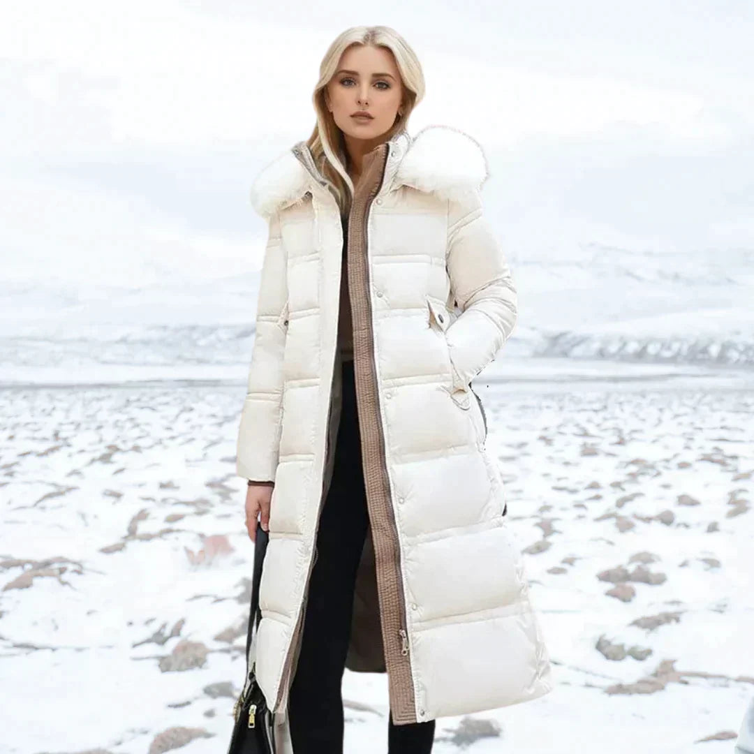 ELENA | Luxe Winterparka met Elegante Warmte en Zelfverzekerde Stijl