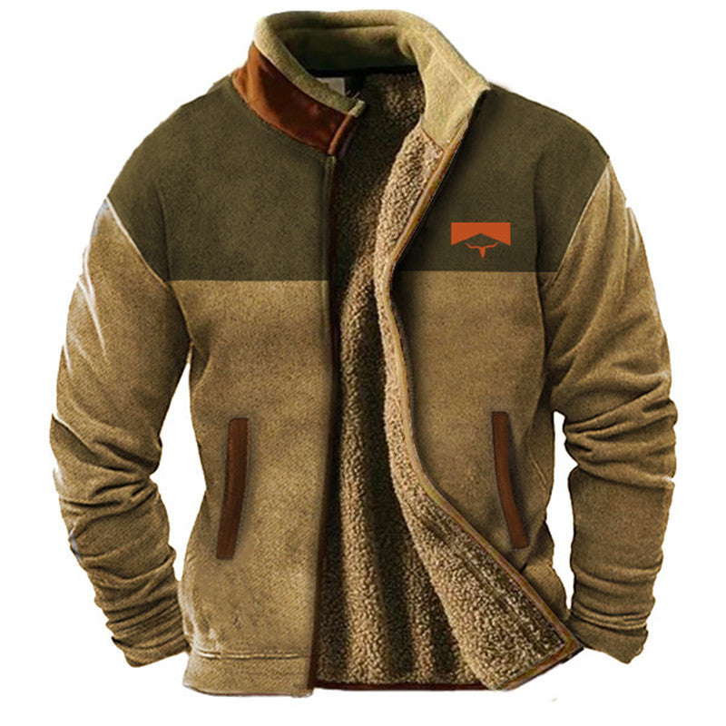 Mathéo - Casual fleece jack voor mannen