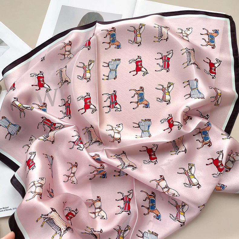 Amalia | Elegante Sjaal Roze Cipria voor een Delicate en Tijdloze Stijl