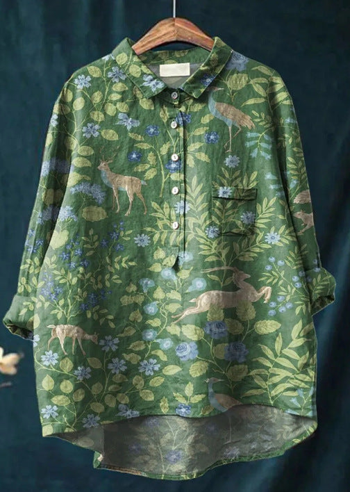Elise | Elegante en veelzijdige bloemenblouse