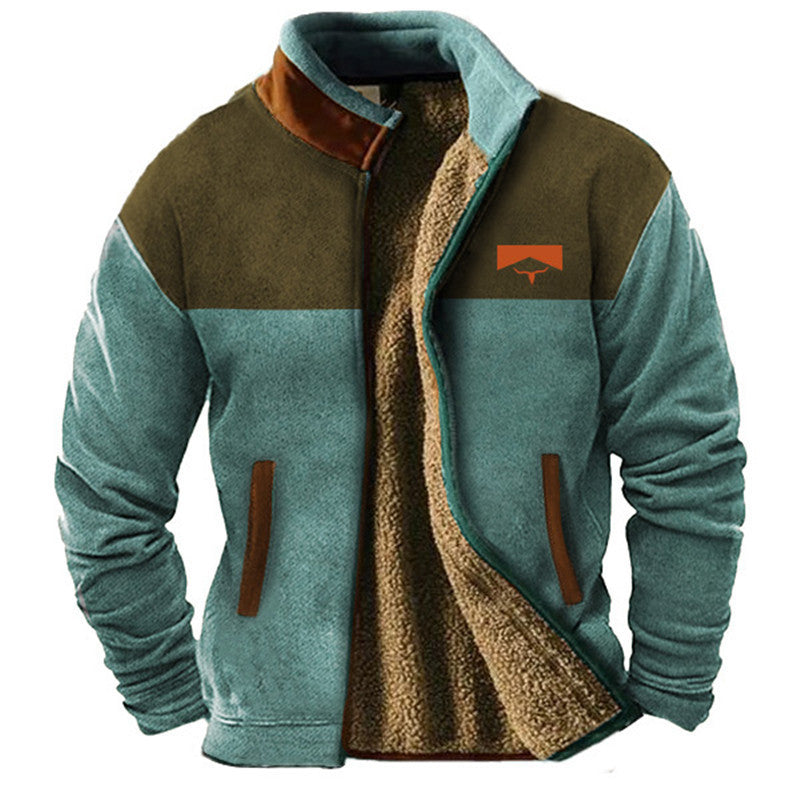 Mathéo - Casual fleece jack voor mannen