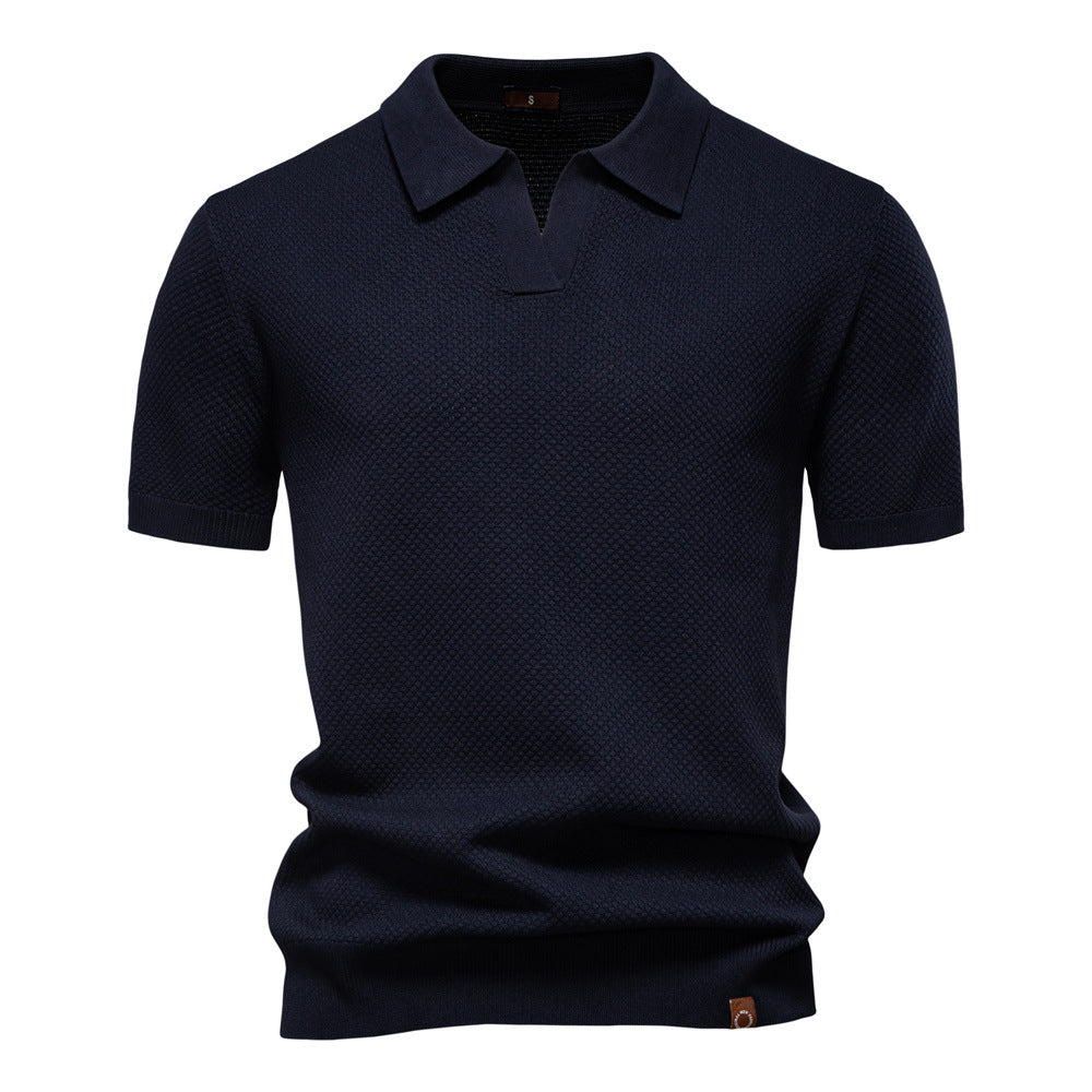 Ulrich – Gestructureerde Polo-Shirt