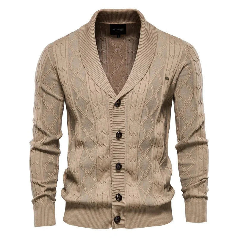 Waldemar | Heren-Cardigan met Knopsluiting
