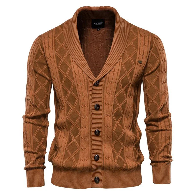 Waldemar | Heren-Cardigan met Knopsluiting