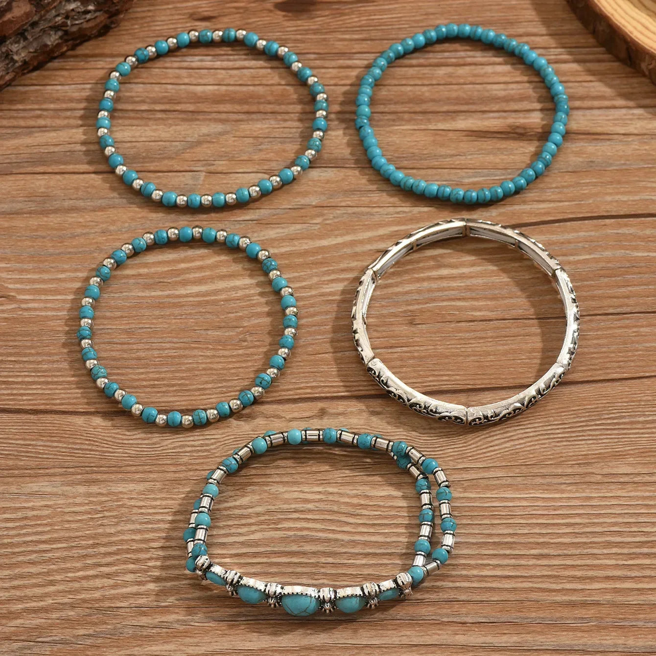 LIEKE™ | Boho Armbanden Set met Tijdloze Elegantie en Zelfverzekerde Uitstraling