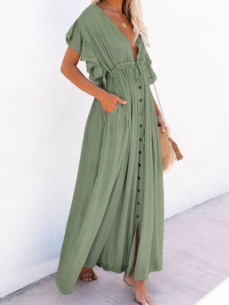 Boho casual jurk