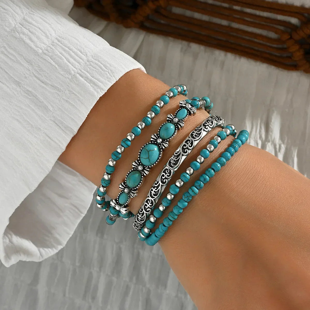 LIEKE™ | Boho Armbanden Set met Tijdloze Elegantie en Zelfverzekerde Uitstraling