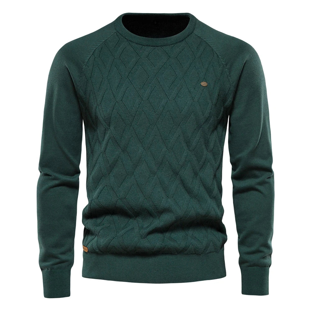 Koelman | Herenpullover met Ruitpatroon
