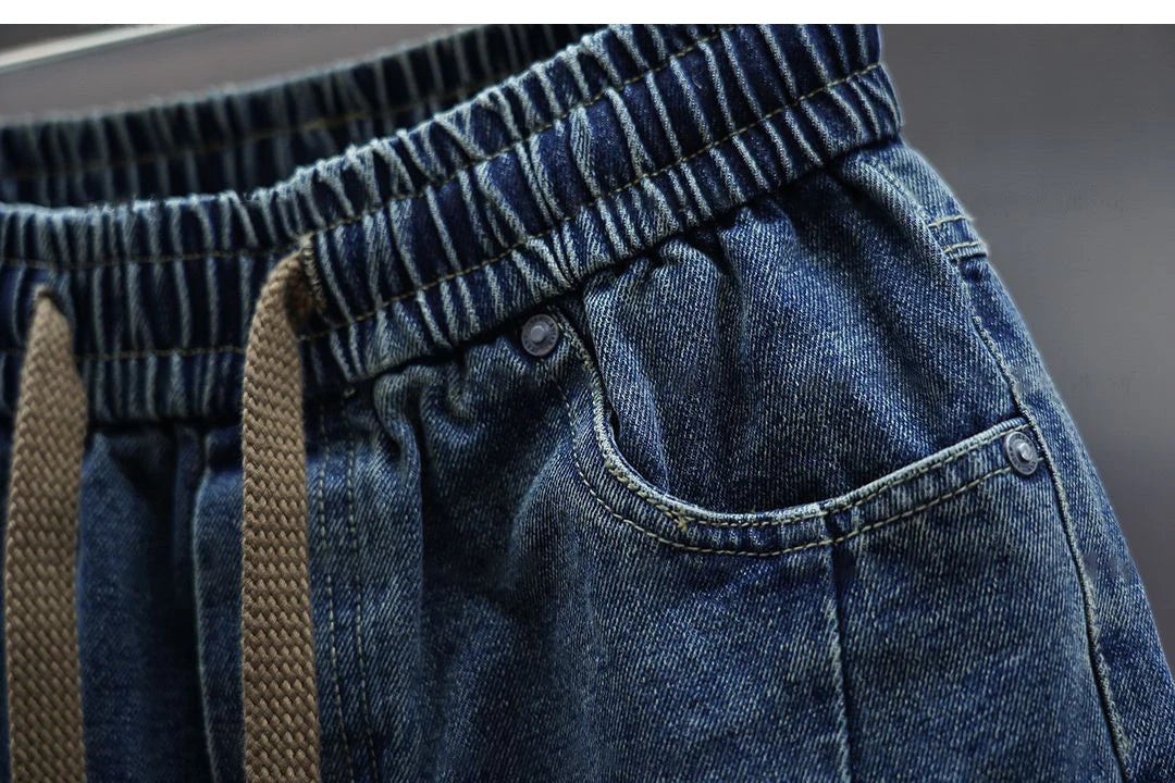 Laurent™ | Baggy Jeans met Tailleband