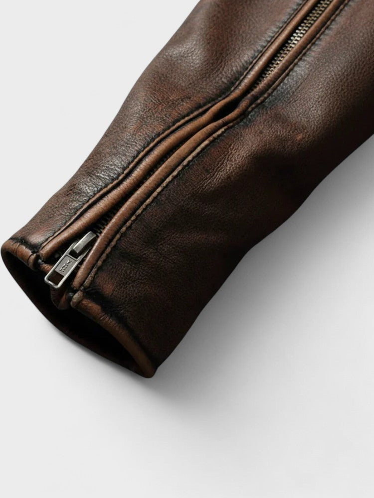 Troels™ | Premium leren jas