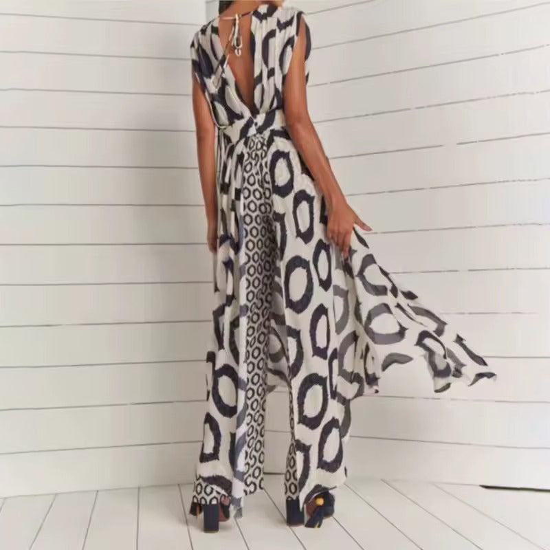VITTORIA | Etnische Vloeiende Set met Elegante Silhouet en Boho Vakantiestijl