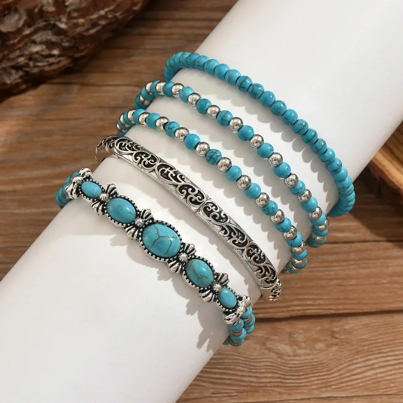 LIEKE™ | Boho Armbanden Set met Tijdloze Elegantie en Zelfverzekerde Uitstraling