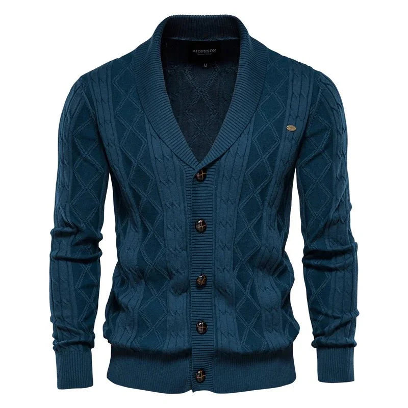 Waldemar | Heren-Cardigan met Knopsluiting
