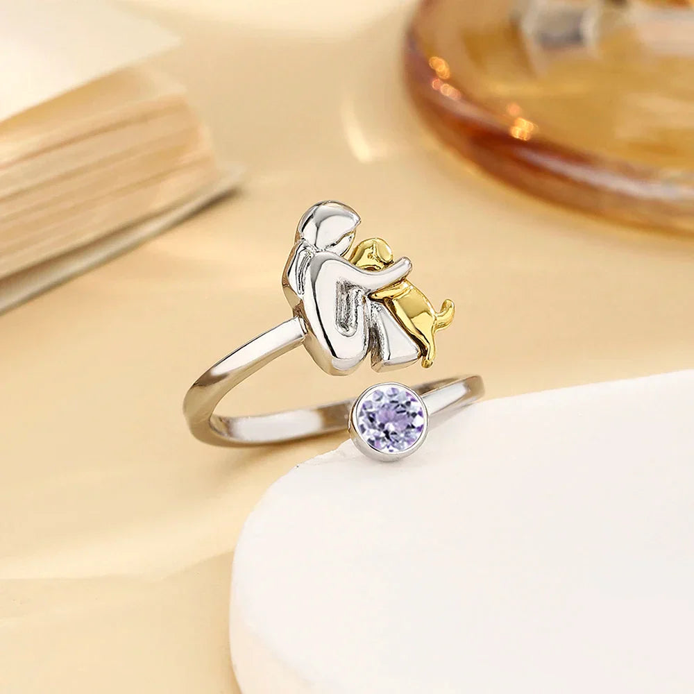 LadiVania™ | Ring met hondenicoon