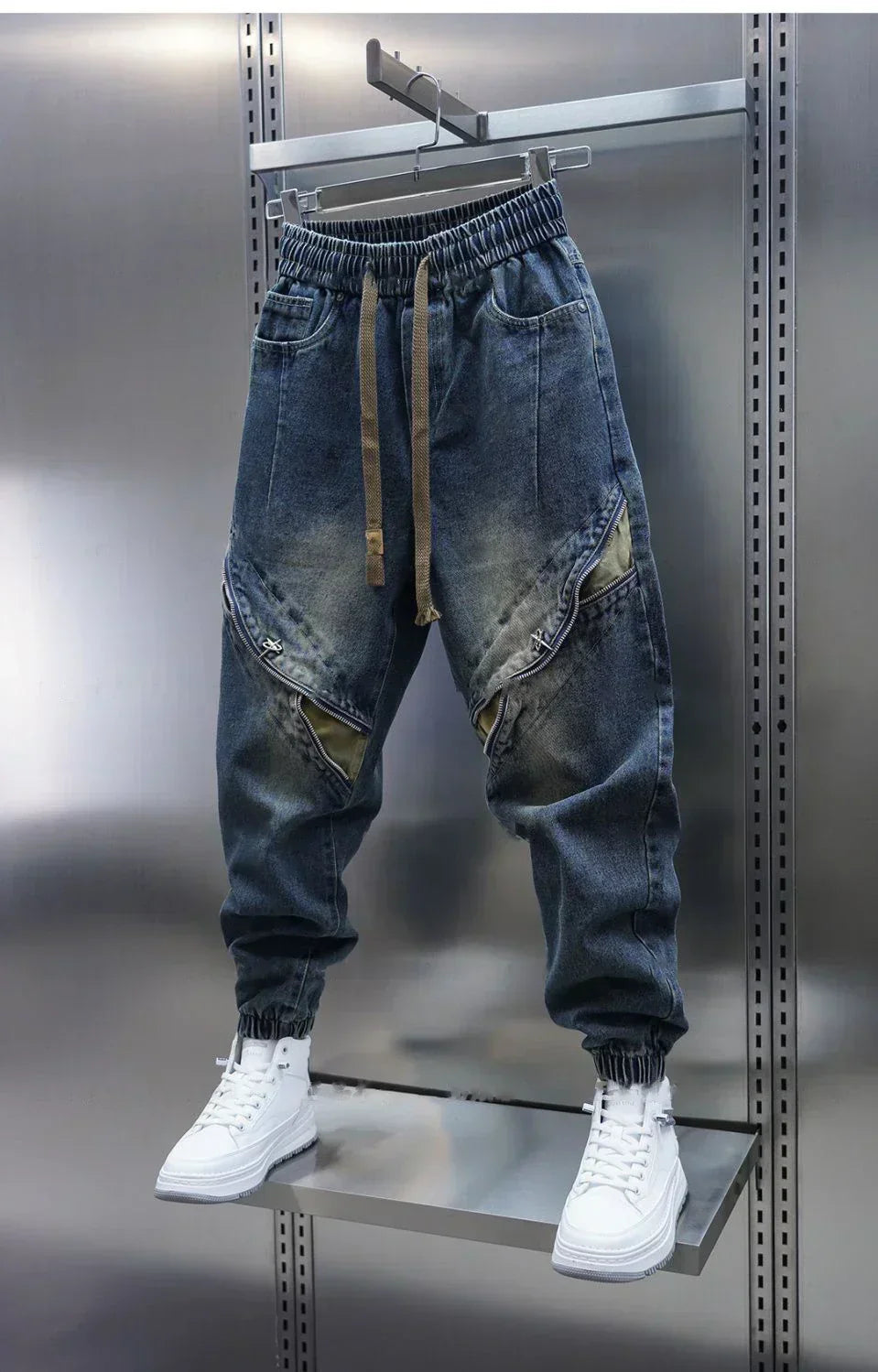 Laurentâ„¢ | Baggy Jeans met Tailleband