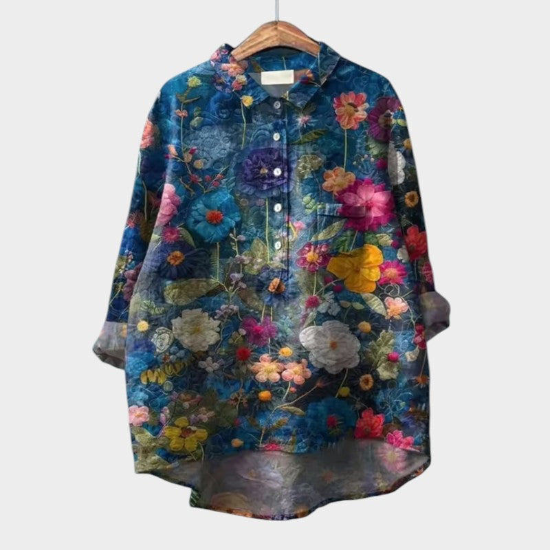 SOFIA | Oversized Bloes met Dagelijks Comfort en Stralende Stijl voor Elke Gelegenheid