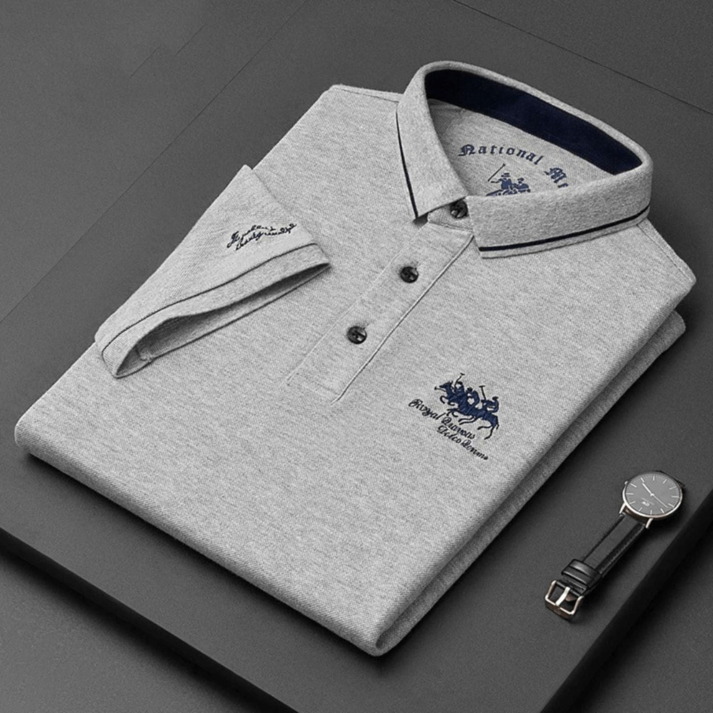 Thijs | Elegante Heren Polo met Ademend Comfort voor Elke Dag