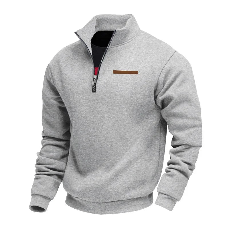 VAN LOREN MODEâ„¢ - Casual fleece sweatshirt voor heren