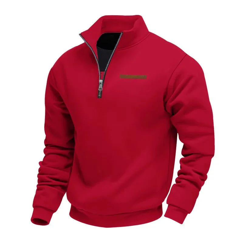 VAN LOREN MODE™ - Casual fleece sweatshirt voor heren