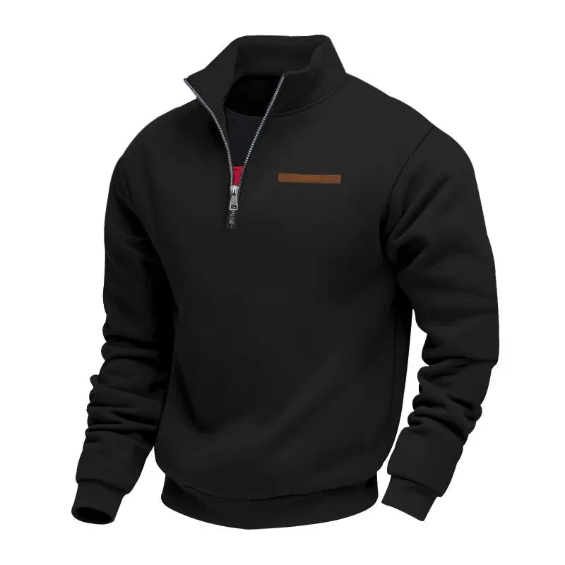 VAN LOREN MODE™ - Casual fleece sweatshirt voor heren