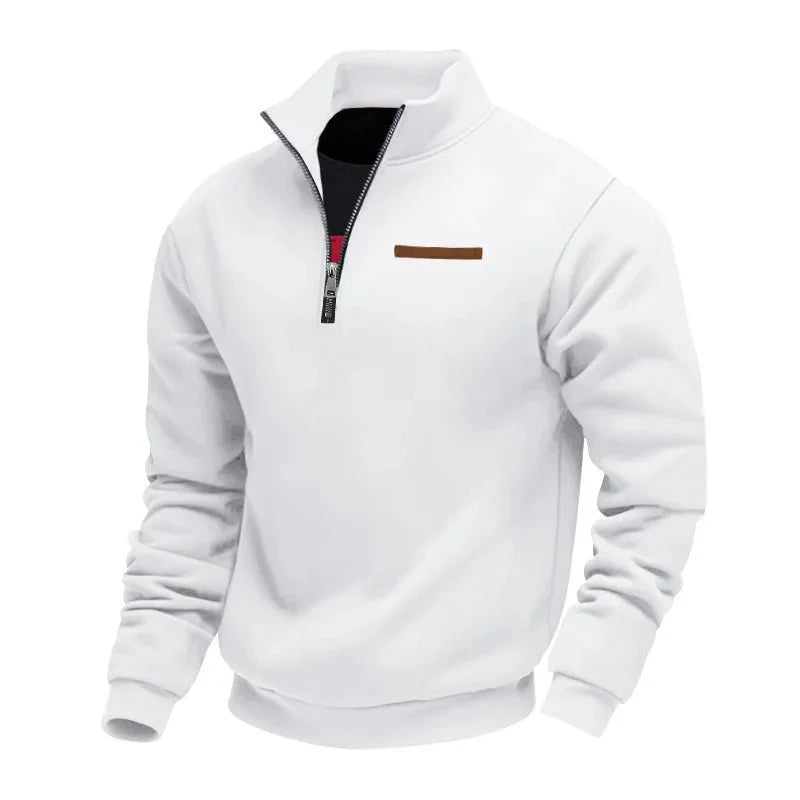 VAN LOREN MODE™ - Casual fleece sweatshirt voor heren
