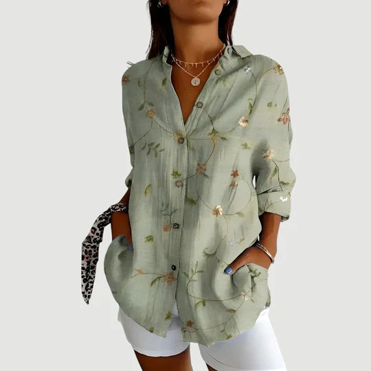 Maja™ | Blouse met kleurrijk design