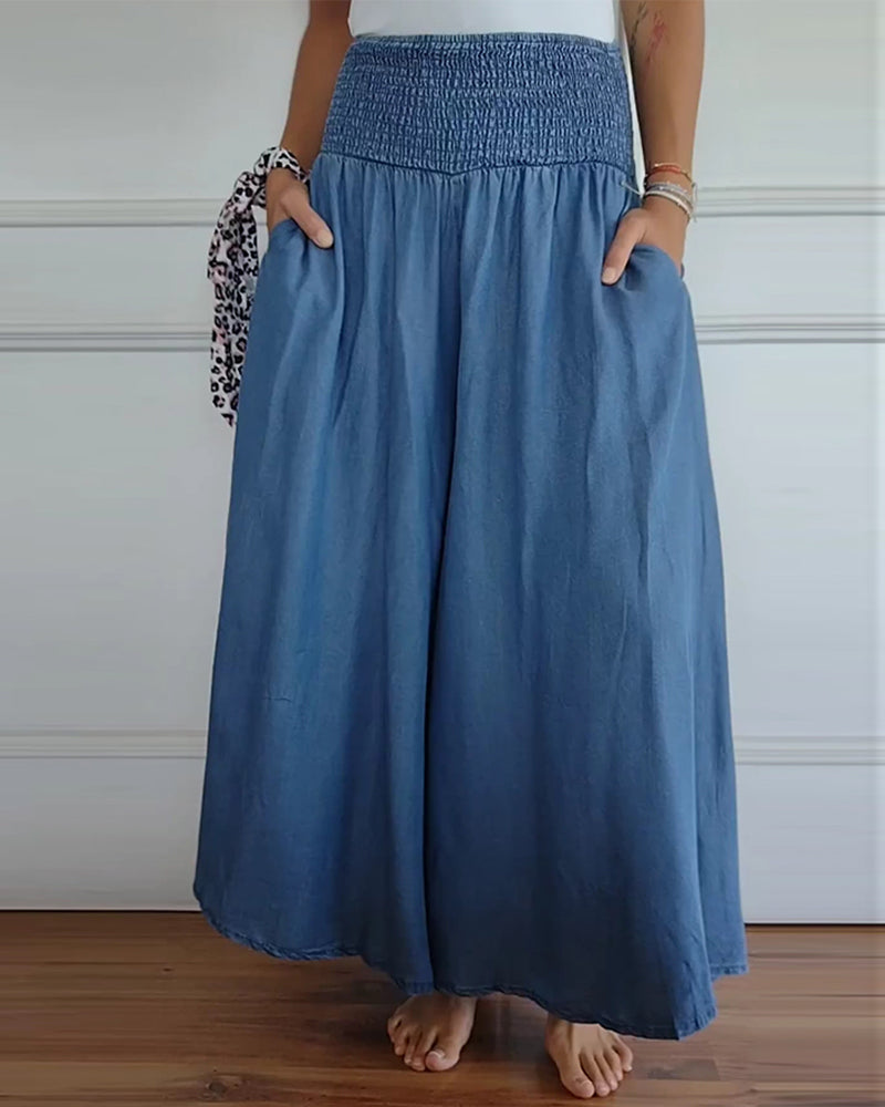MIRELLA | Elegante en Vloeiende Lange Rok in de Mode
