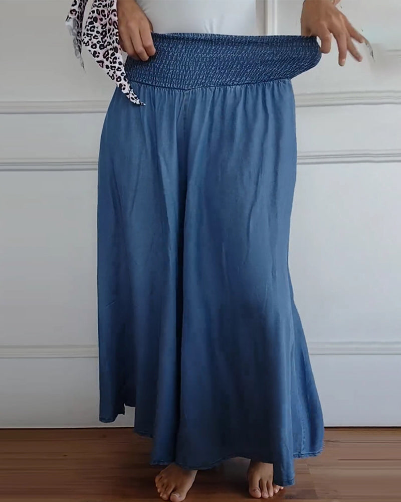 MIRELLA | Elegante en Vloeiende Lange Rok in de Mode