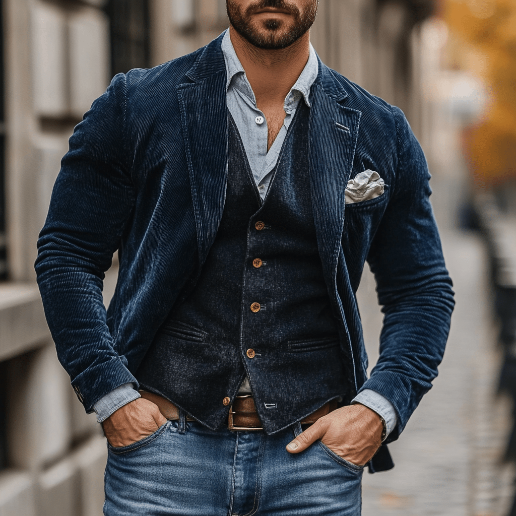 HARRY | ELEGANTE BLAZER EN GILET