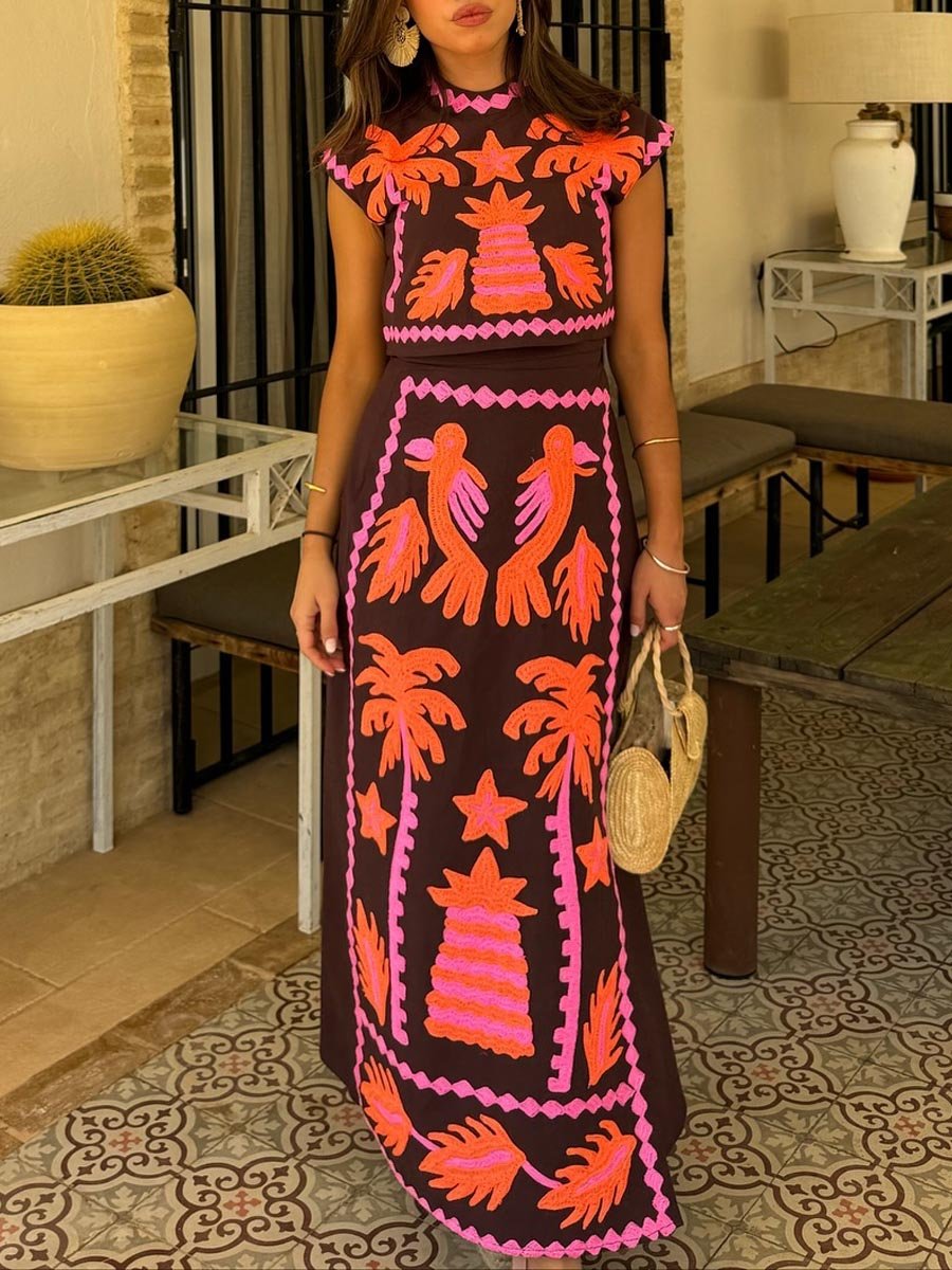 Ensemble Katia | Elegante en Comfortabele Zomeroutfit voor Dagelijkse Gelegenheden