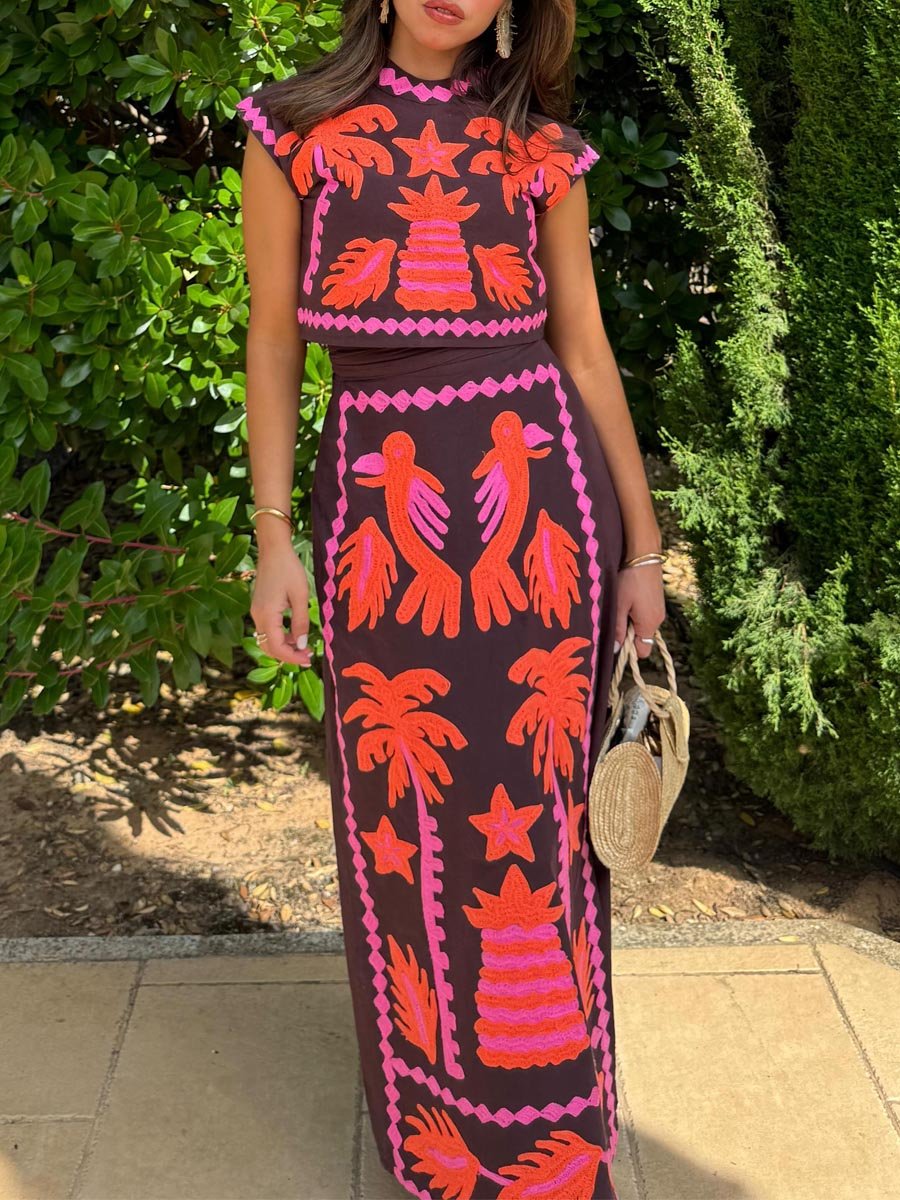 Ensemble Katia | Elegante en Comfortabele Zomeroutfit voor Dagelijkse Gelegenheden