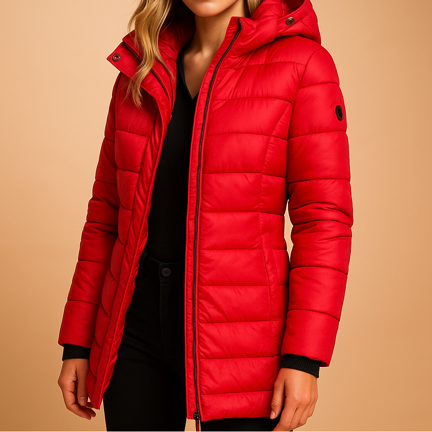 ELIN™ | Dames Winterjas met Verzorgde Look en Comfortabele Warmte