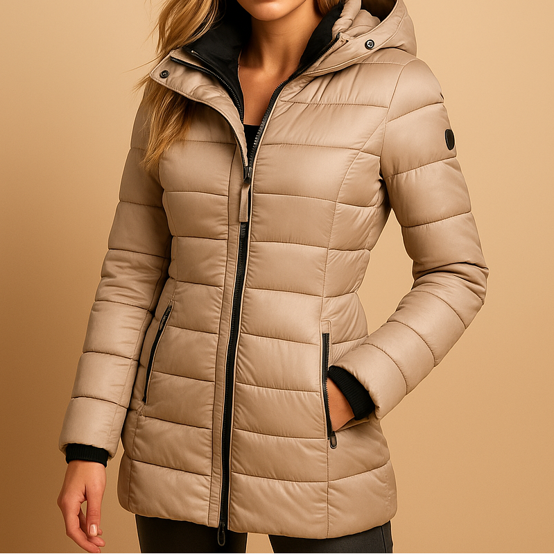 ELIN™ | Dames Winterjas met Verzorgde Look en Comfortabele Warmte
