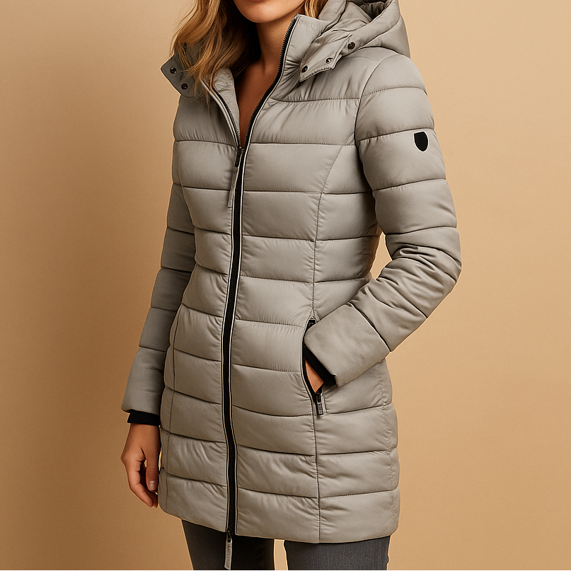 ELINâ„¢ | Dames Winterjas met Verzorgde Look en Comfortabele Warmte